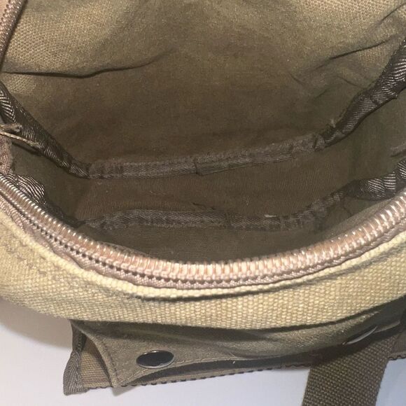 NWOT Harwish Khaki Crossbody Bag - Picture 10 of 11